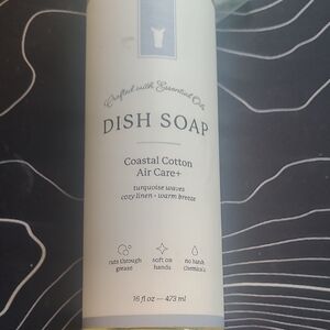 Pink Zebra Coastal Cotton Dish Soap